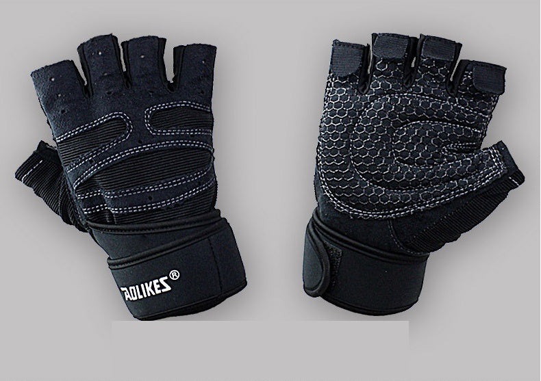 Non-Slip Half-Finger for Weightlifting
