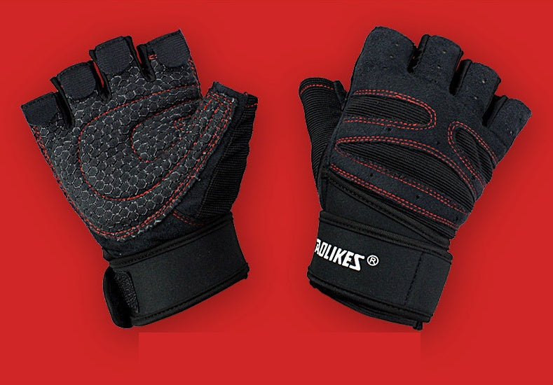 Non-Slip Half-Finger for Weightlifting
