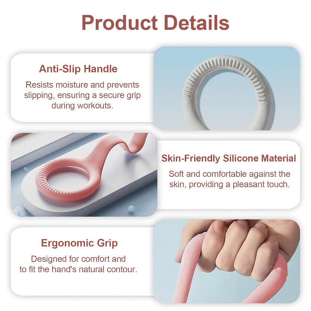 Silicone Yoga Resistance Stretch Band
