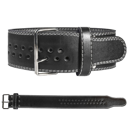 Leather Weightlifting Belt Gym Support