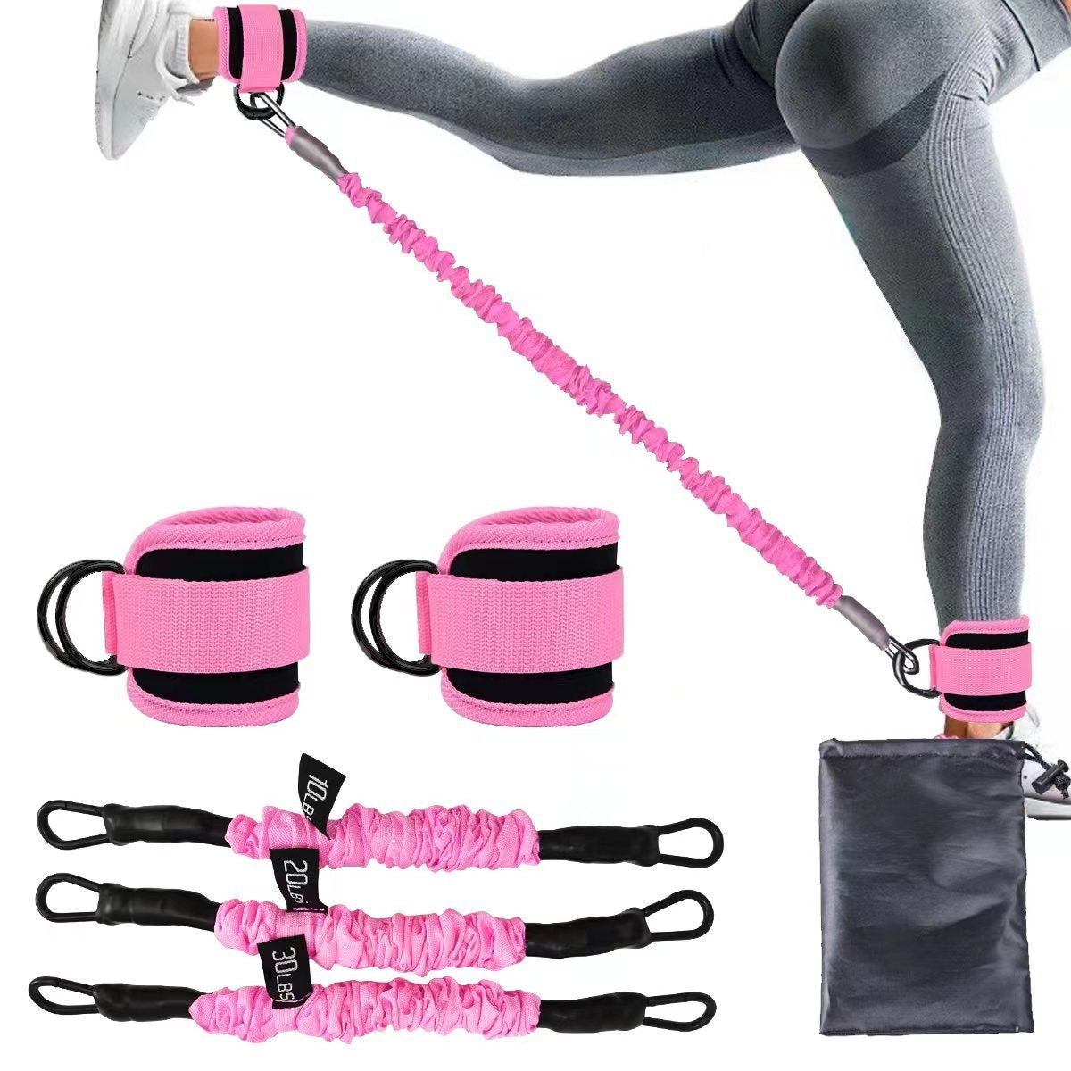 Hip and Leg Resistance Bands