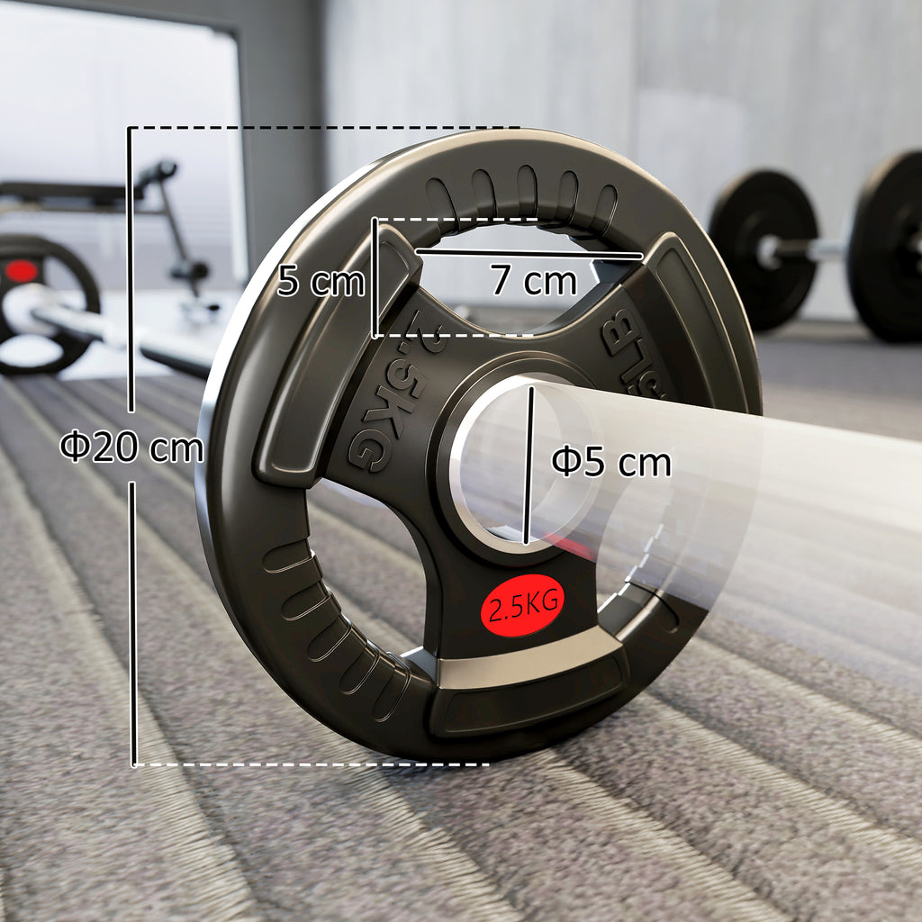 Tri Grip Olympic Weight Plates