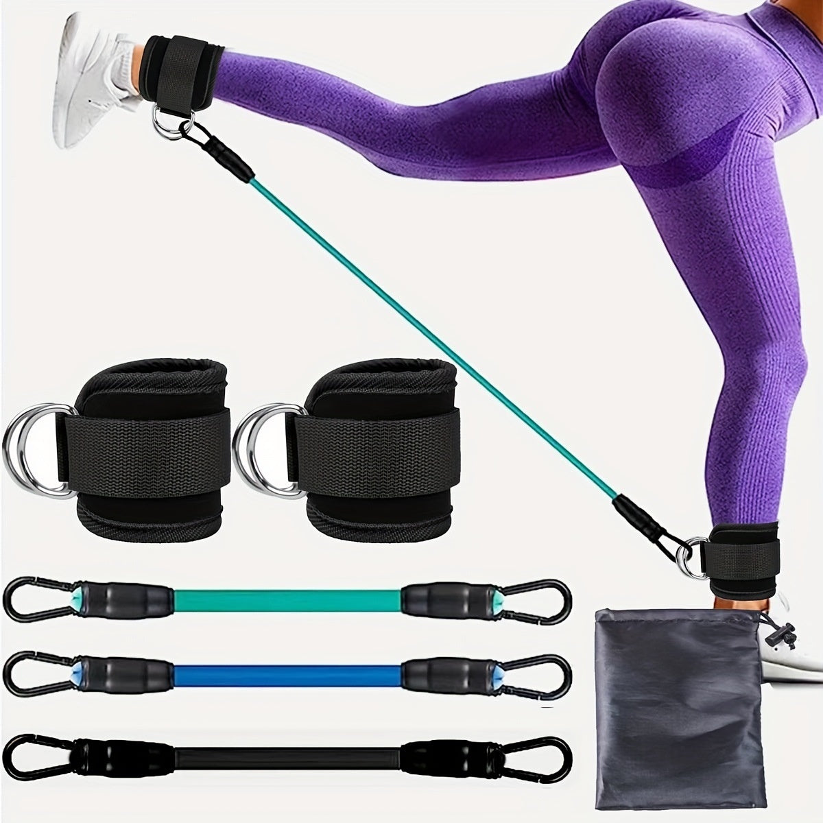 Hip and Leg Resistance Bands