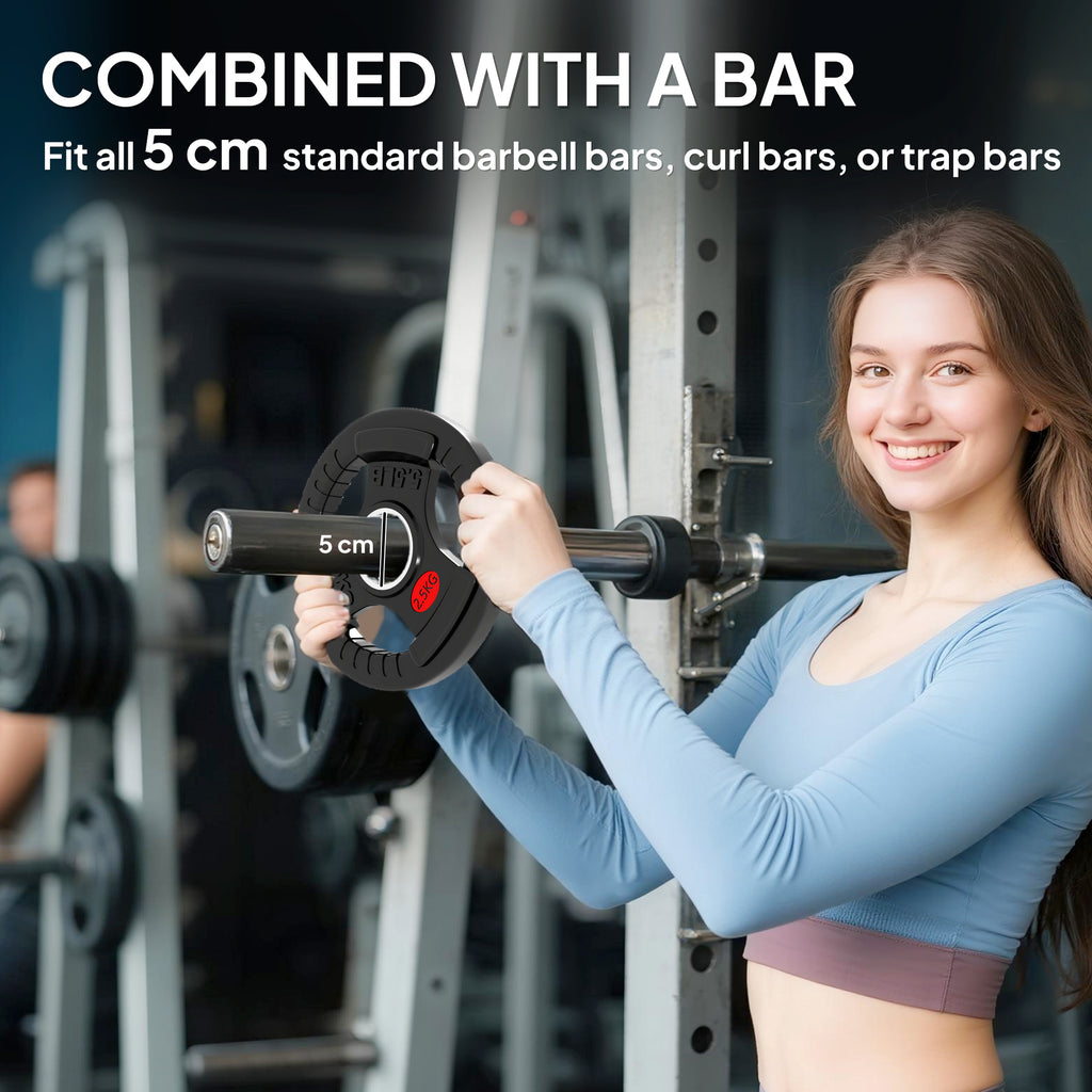 Tri Grip Olympic Weight Plates