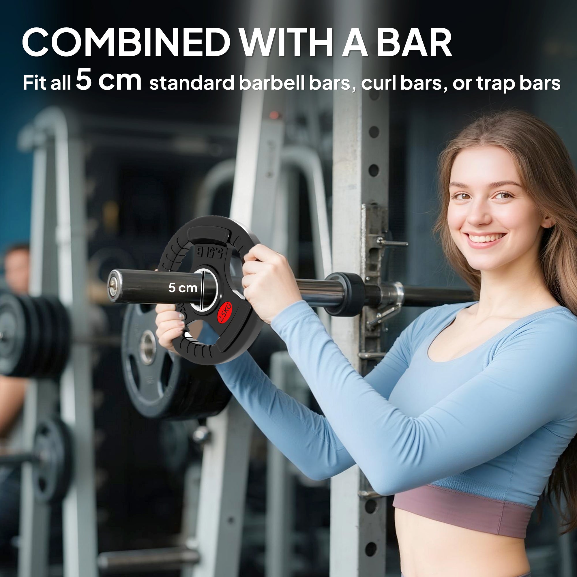 Tri Grip Olympic Weight Plates