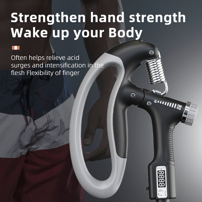 Smart Counting Adjustable Hand Grip