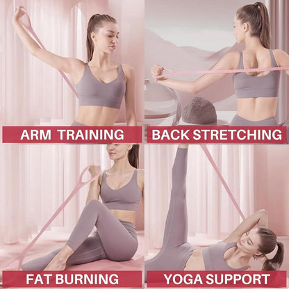 Silicone Yoga Resistance Stretch Band