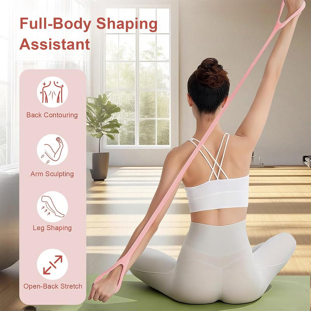 Silicone Yoga Resistance Stretch Band